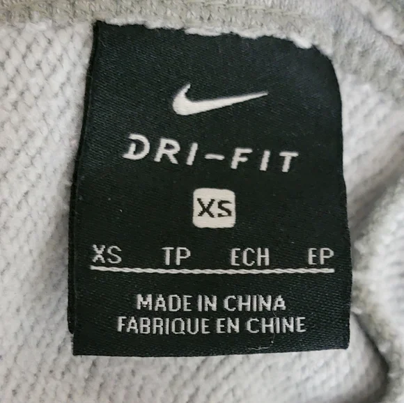 Nike versa dri fit open back gray sweatshirt size XS - Picture 5 of 8